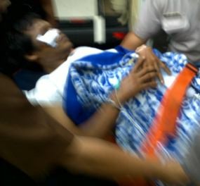 2 Tersangka Teroris Medan Tiba di RS Polri